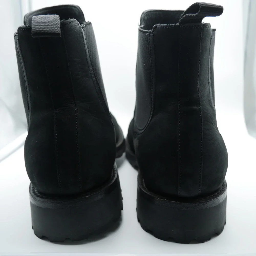 Thursday Boot Co Legend Everday Chelsea Boots Mens 11.5 Black Leather Handmade